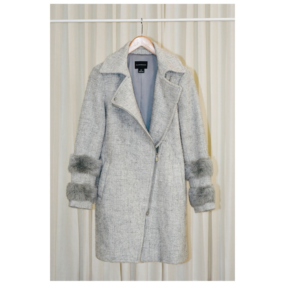 Club Monaco Wool Blend Coat